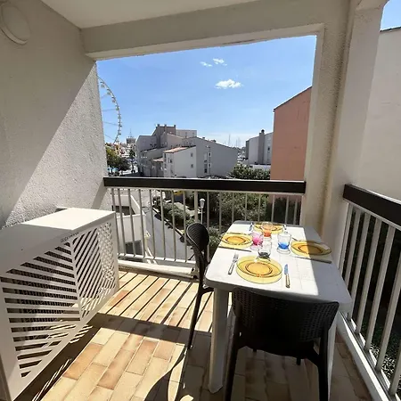 Apartment 2 Pers. Au Cap D'agde, Loggia Ensoleillee - Fr-1-249-464