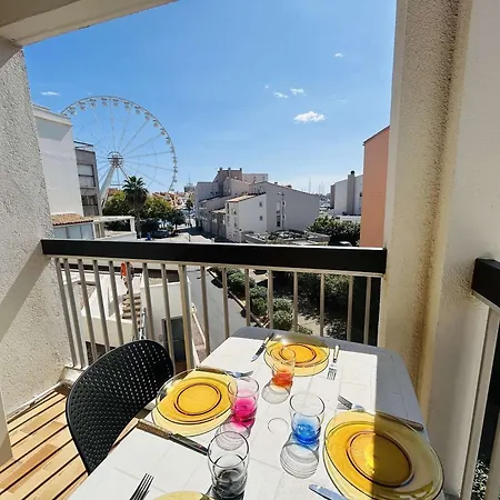 2 Pers. Au Cap D'agde, Loggia Ensoleillee - Fr-1-249-464 Apartment *